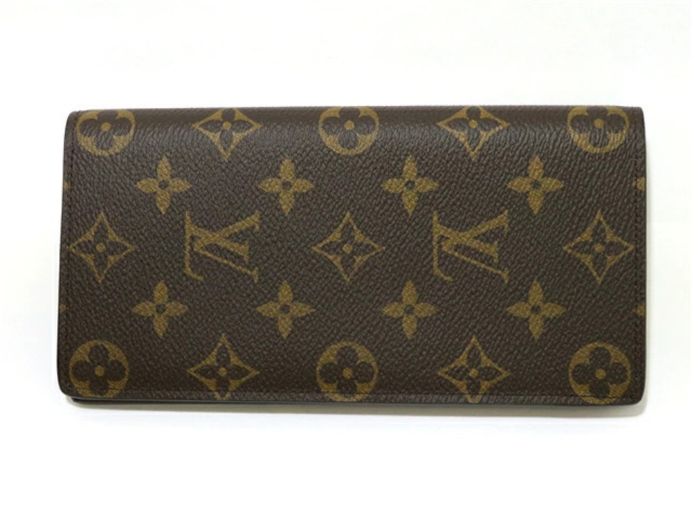 LOUIS VUITTON Wallet Accessories Portefeuille Brazza Monogram AH